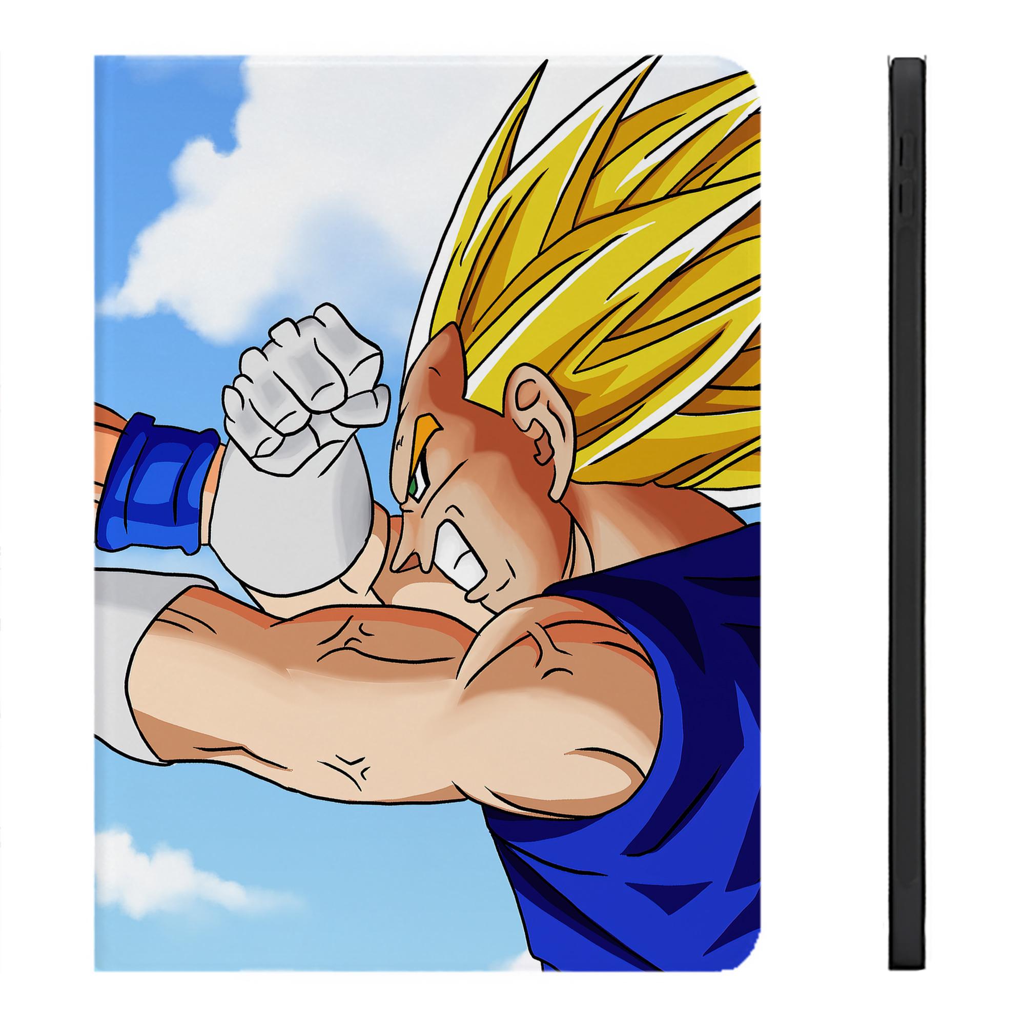 （画像用） ドラゴンボール DRAGON BALL IPadケース ペンホルダー付き ブックスタイルデザイン